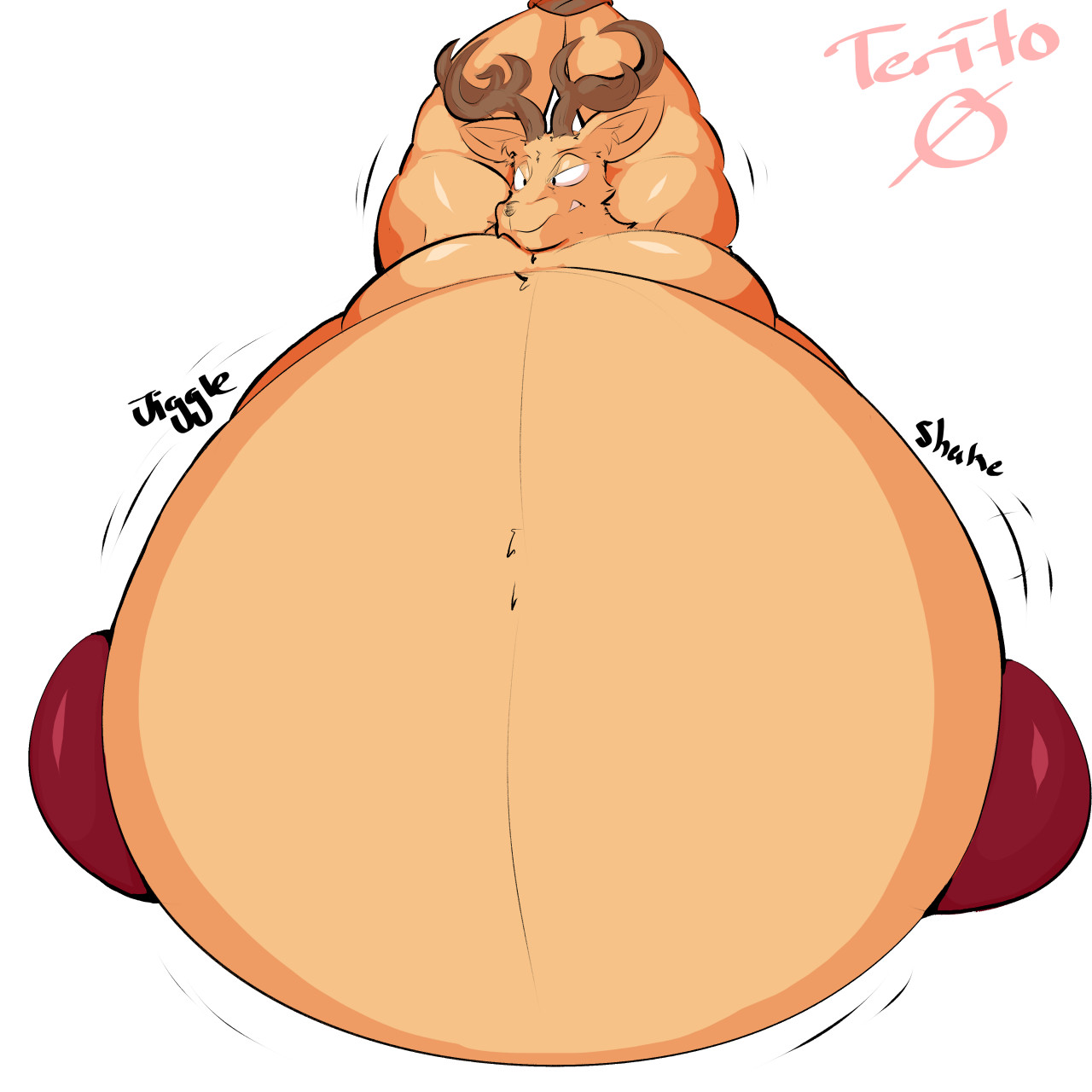 Belly inflation stuffing