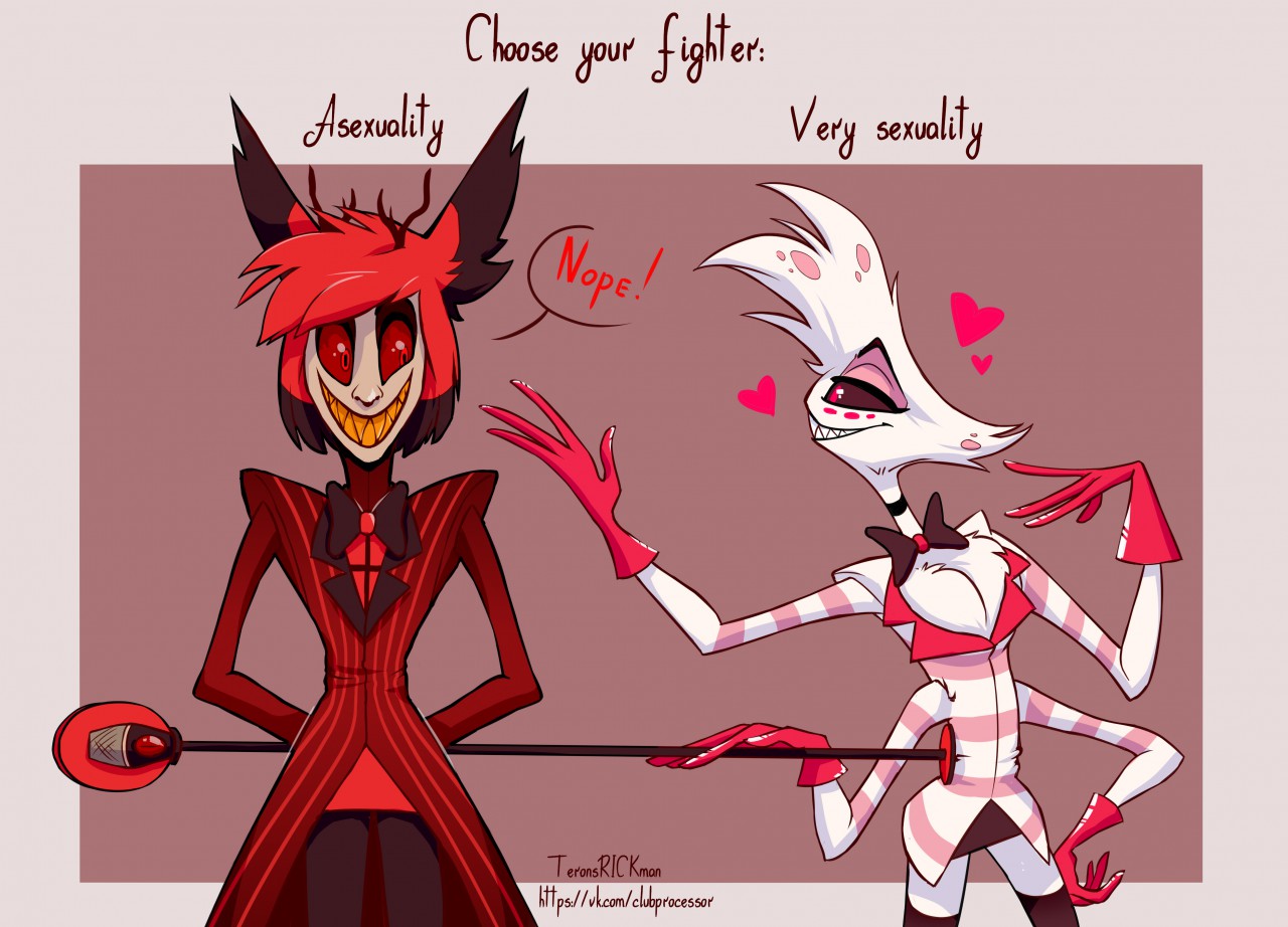 Alastor and Angel by TeronsRICKman -- Fur Affinity [dot] net