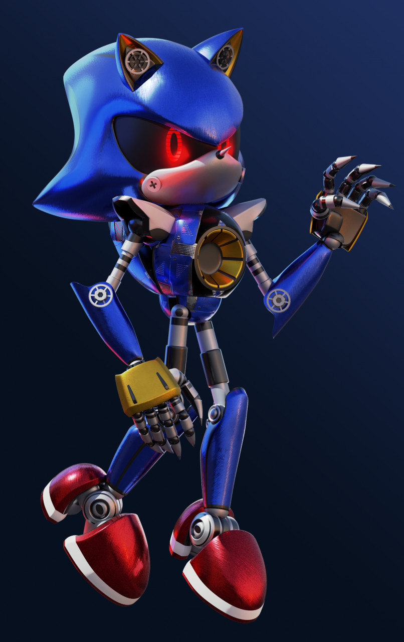 Metal Sonic 3D Model in Other 3DExport