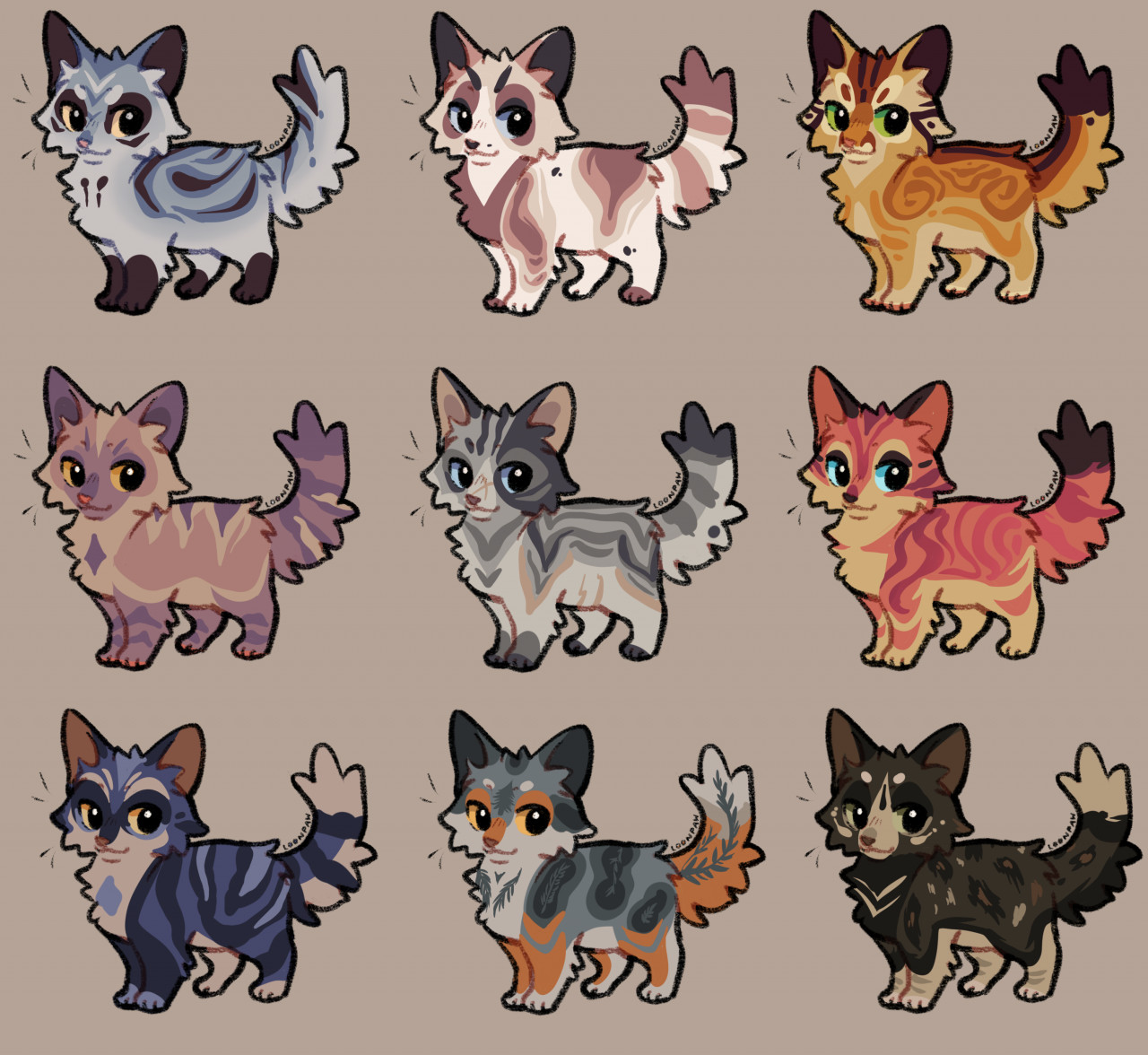 Warrior Cats Adopts [2/2 OPEN] by Demonteethh -- Fur Affinity [dot] net