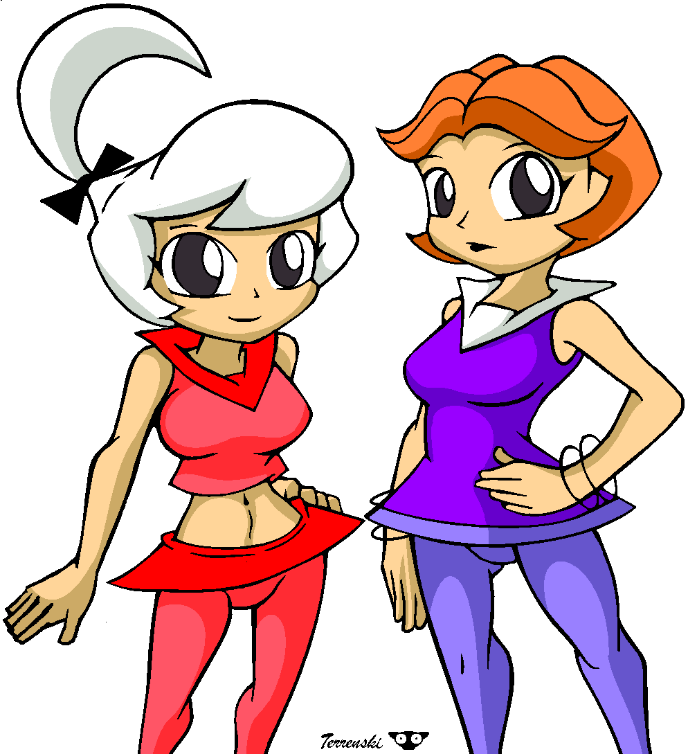 Anime Judy And Jane Jetson By Terrenslks Fur Affinity [dot] Net