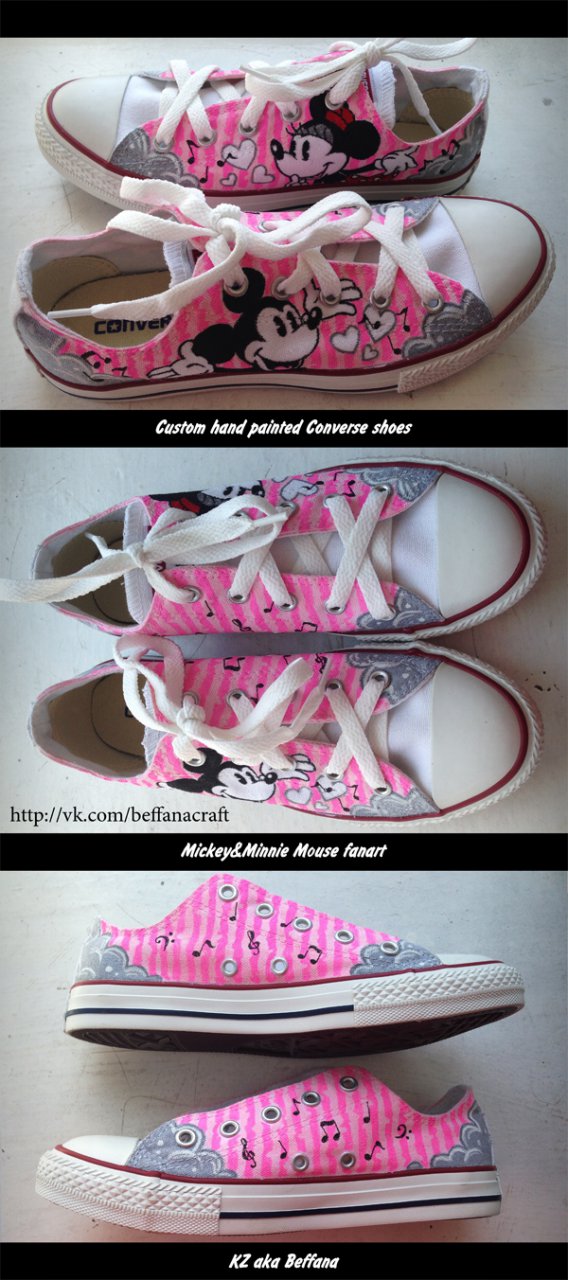 Minnie mouse custom on sale shoes