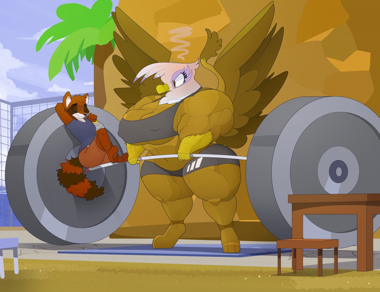 Heavy Sleeper meets Heavy Lifter by Commoddity by Tesla51 -- Fur Affinity  [dot] net