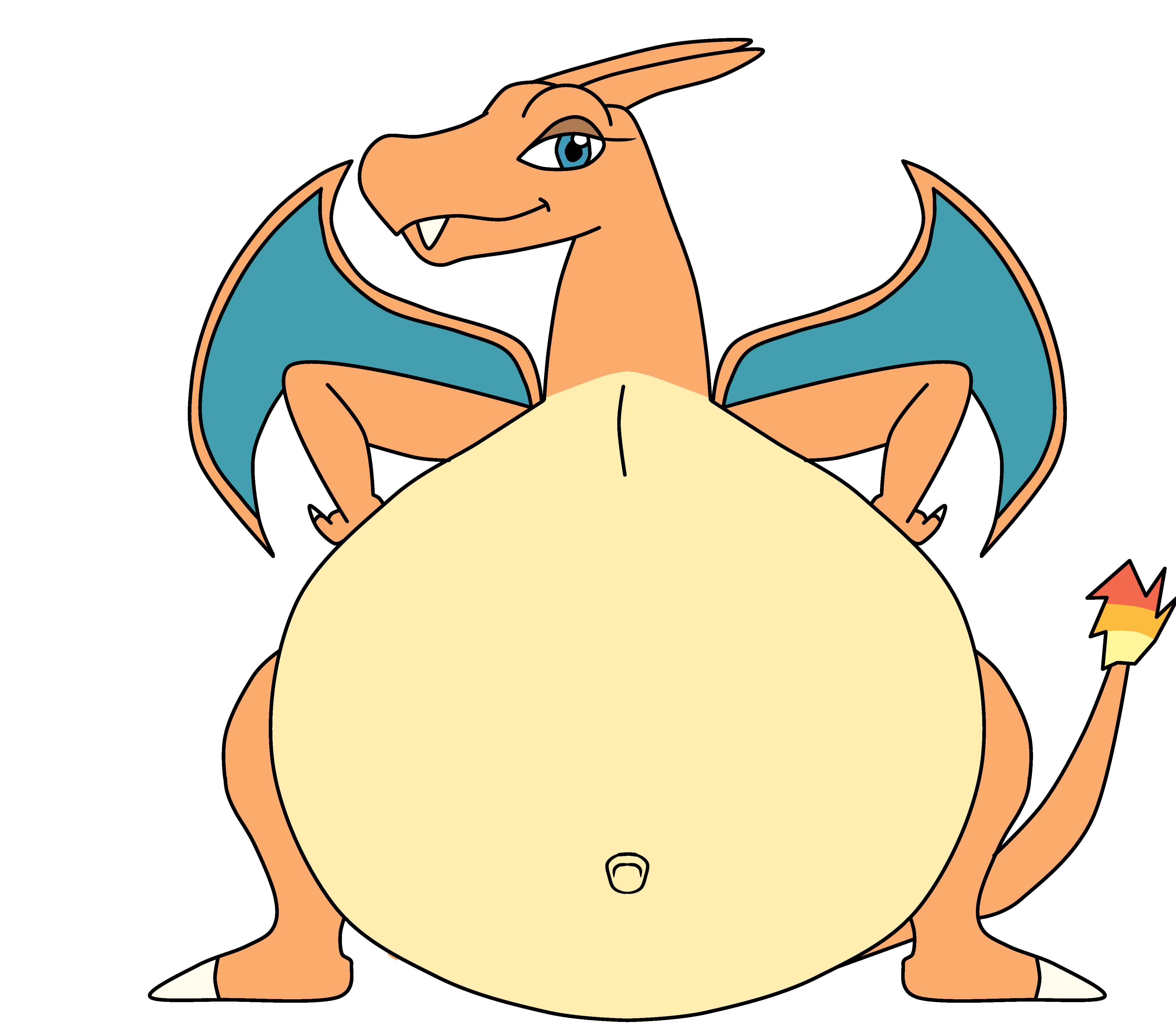 fat belly charizard