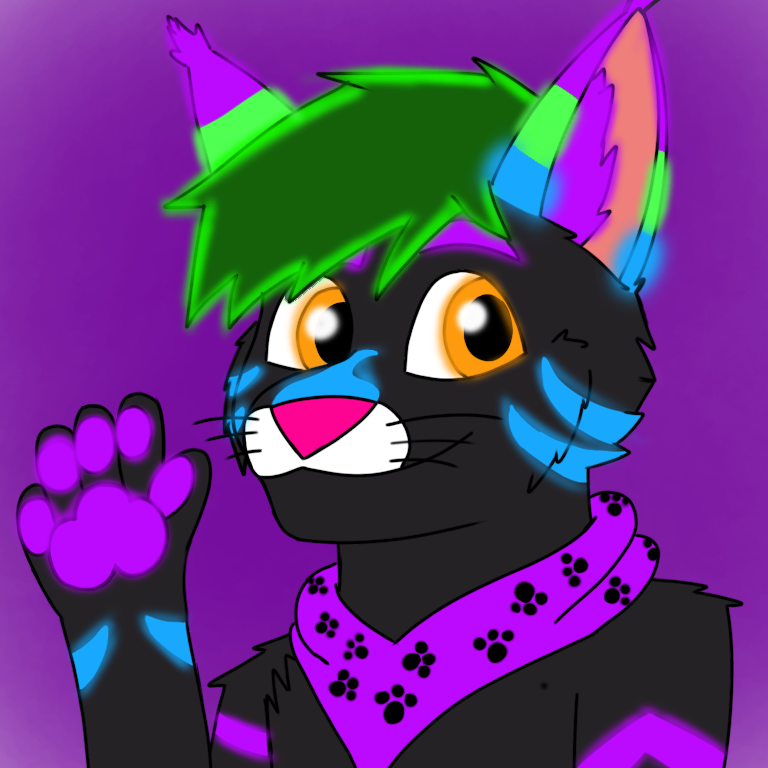 Cat wave - Animated Discord Pfp