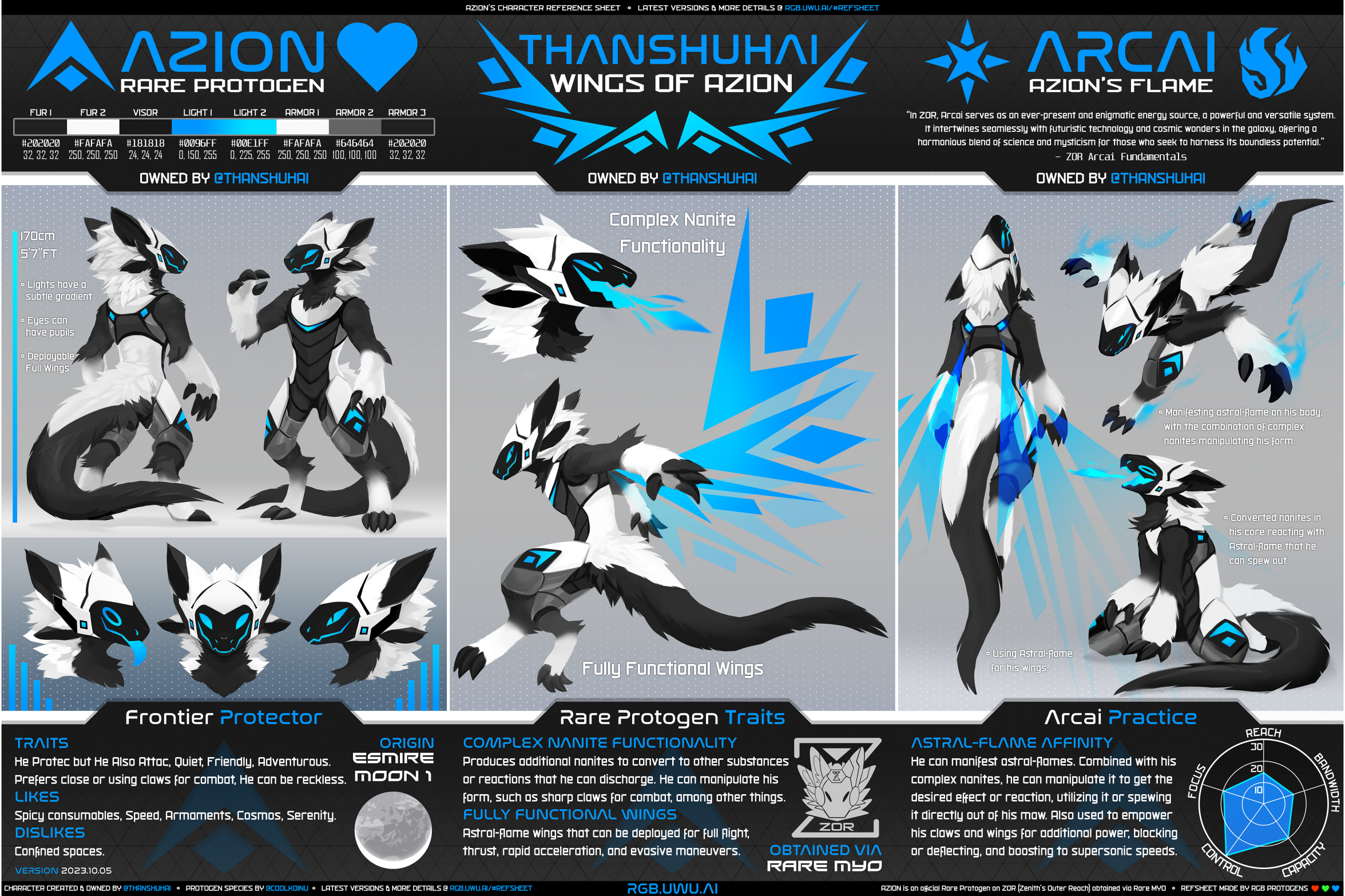 AZION the Protogen - Fursuit by thanshuhai -- Fur Affinity [dot] net