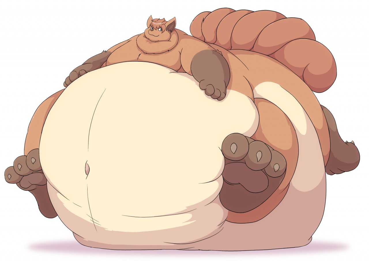 Fat Vulpix Taur (by mighty-creation)