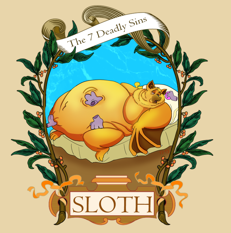 sloth 7 sins