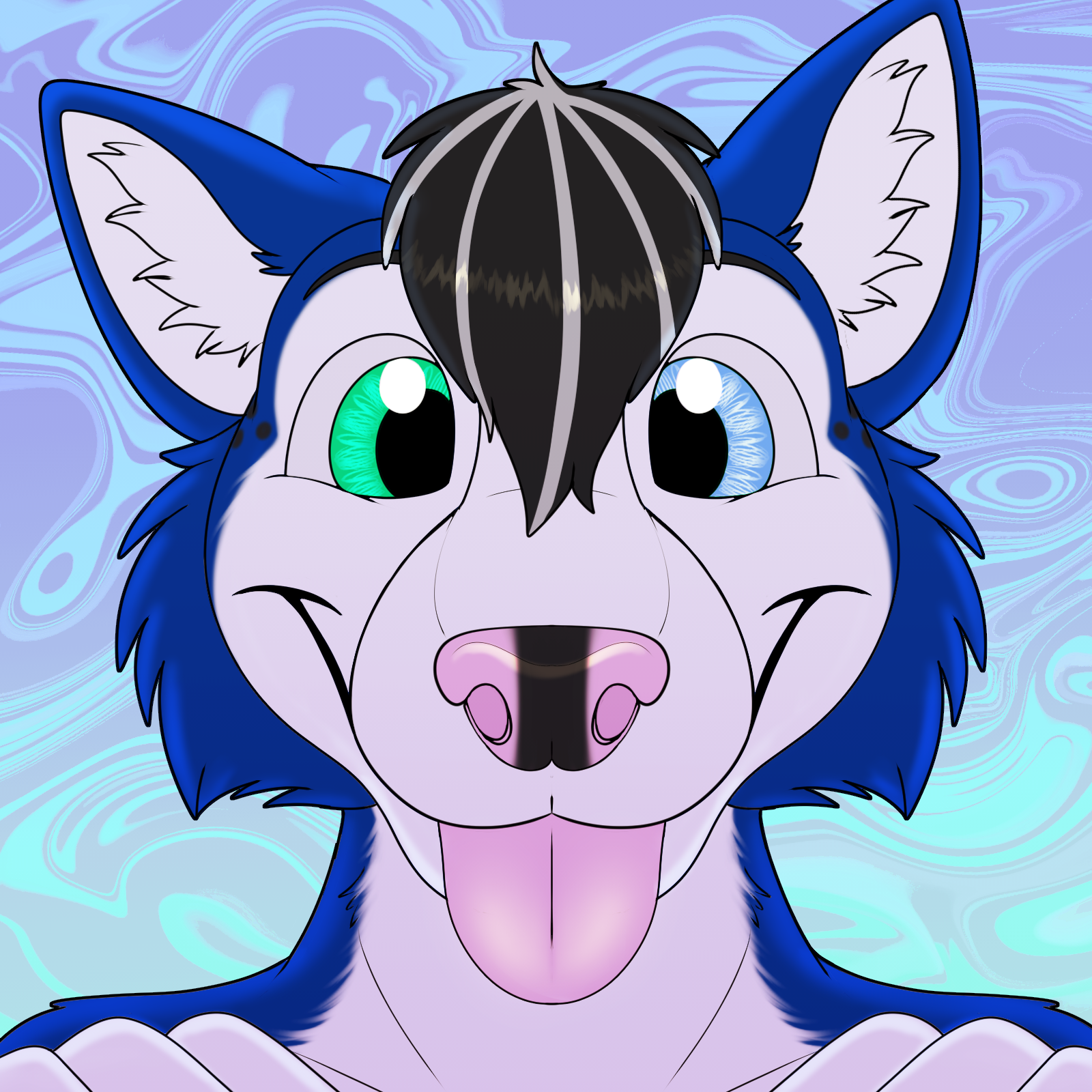 JJ Blep Icon by ThatBlackFox -- Fur Affinity [dot] net