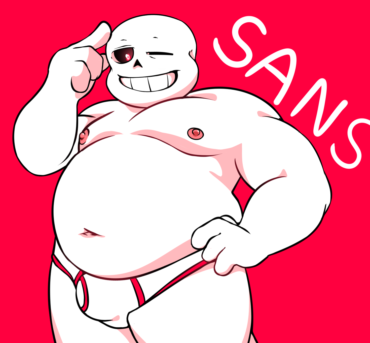 Fat underfell sans