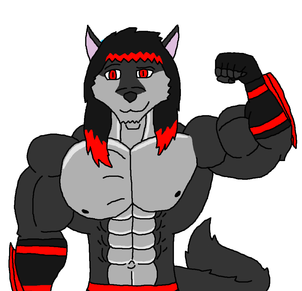 Flexin Mike by ThatCrazyDragonGuy -- Fur Affinity [dot] net