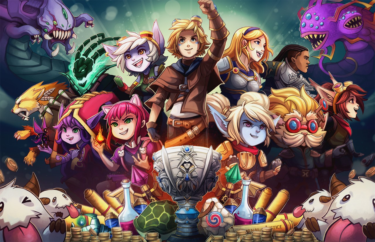 PAX EAST - League of Legends Poster! by ThatCrazyYuke -- Fur Affinity [dot]  net