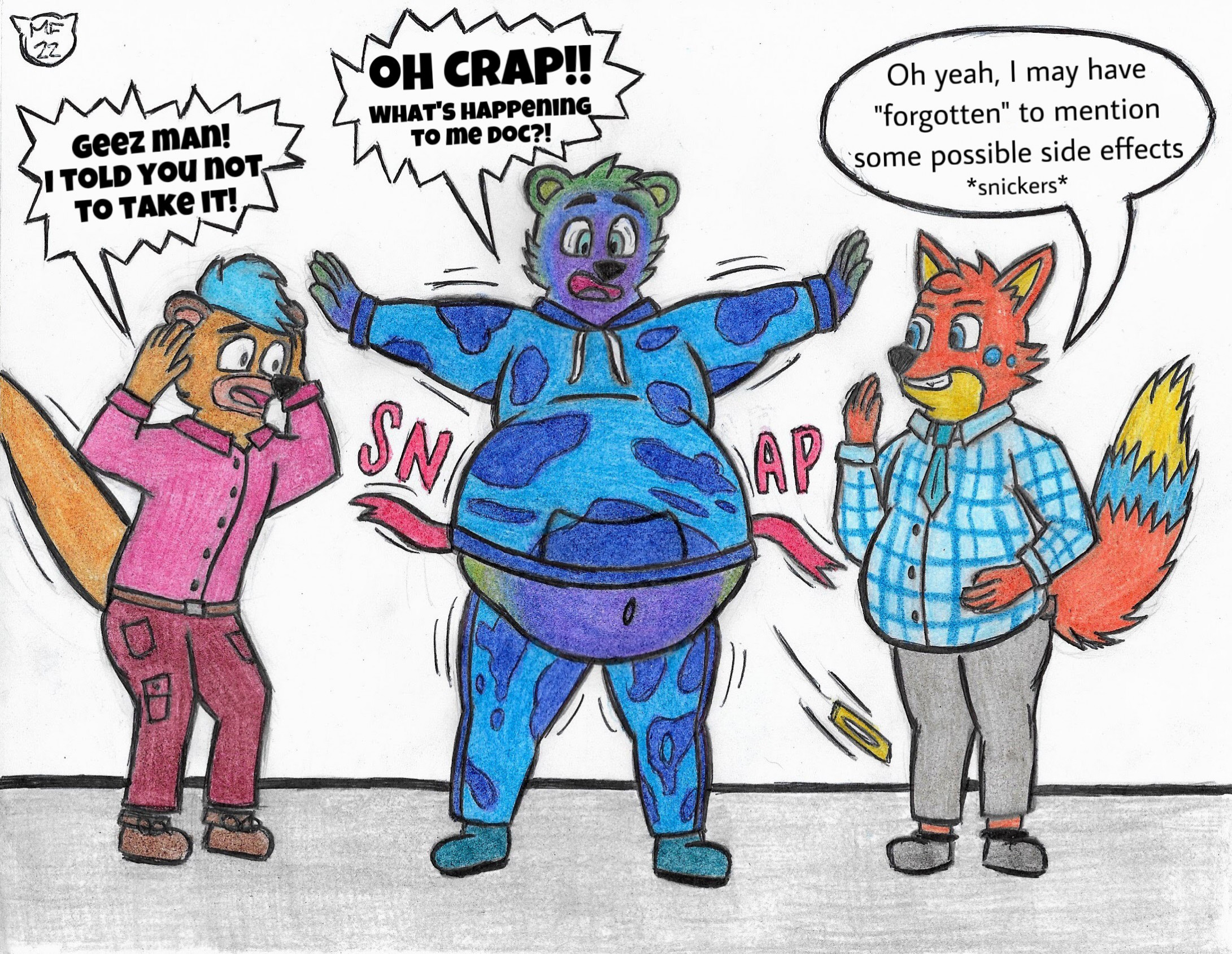 Cruise the Blue-bear-ry [2/4] by ThatFurryWhoEatsALot -- Fur Affinity [dot]  net