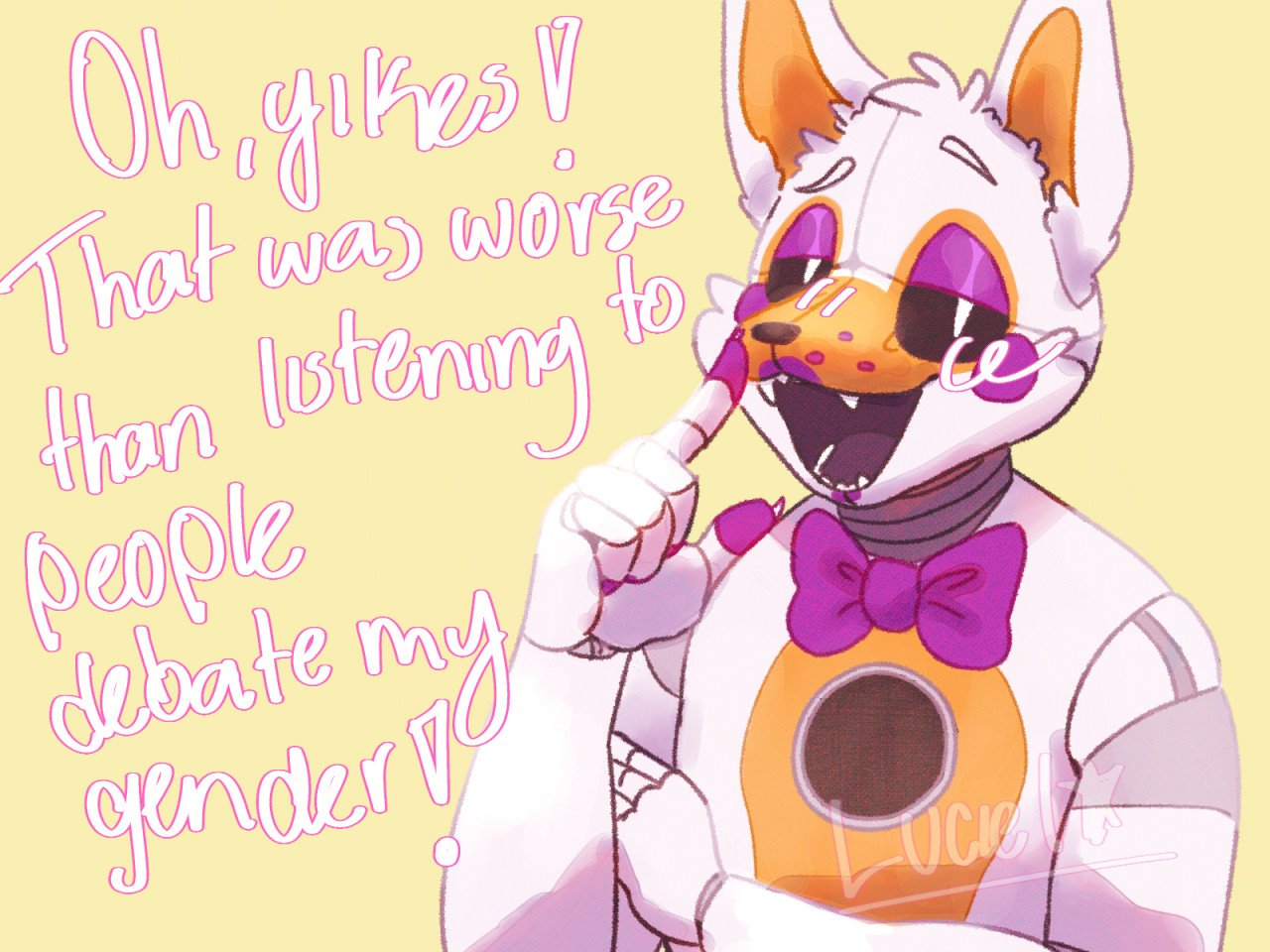 I love this little thing #fanart #art #lolbit #lol #bit #fnaf