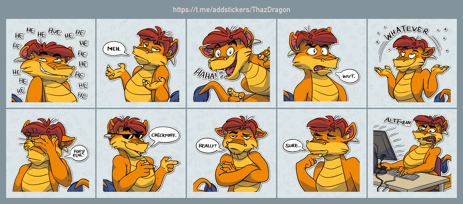 C] Mojave Memes Telegram Pack [Patreon] by XENY -- Fur Affinity [dot] net