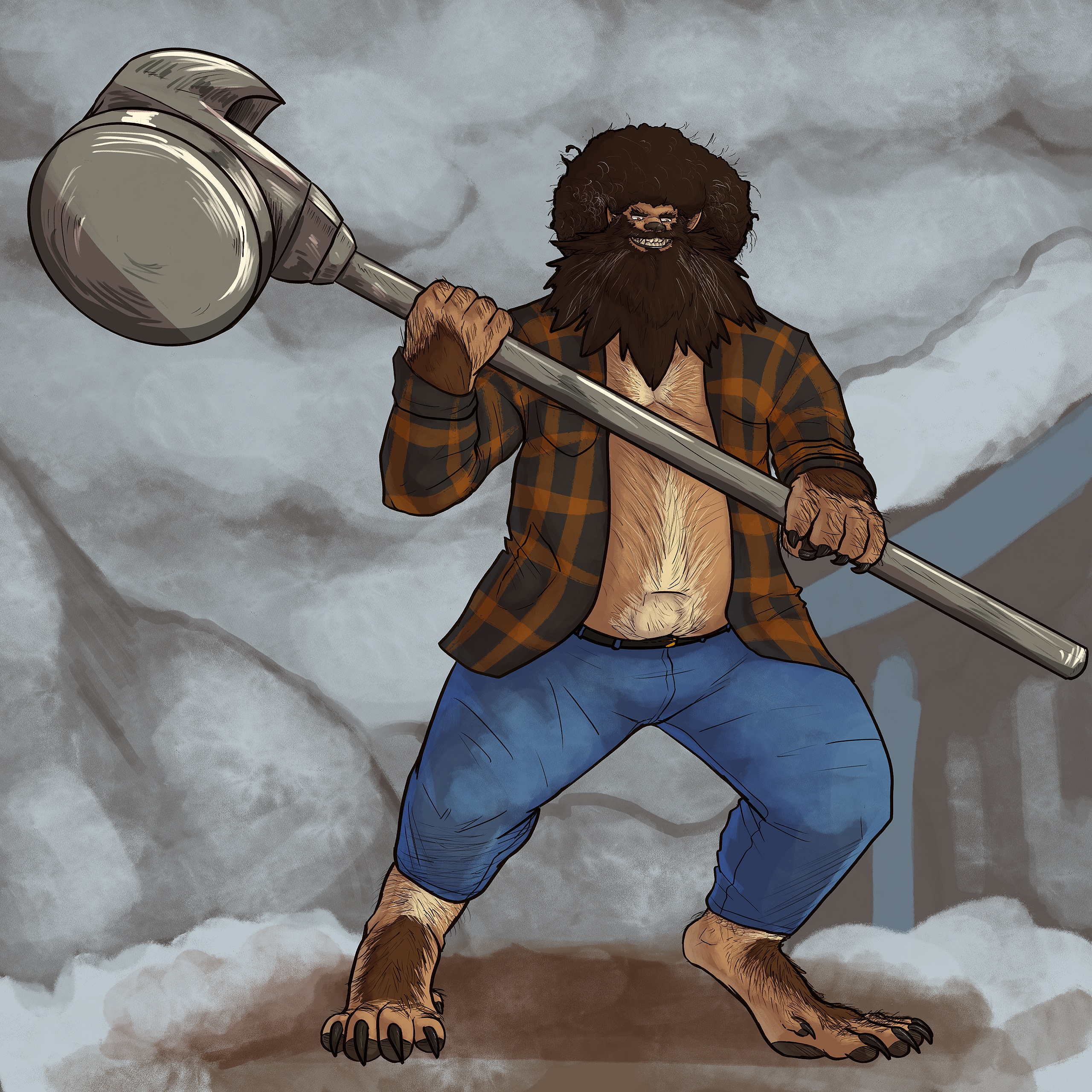 I'm likin' this hammer by THE-COAST-IS-NEAR -- Fur Affinity