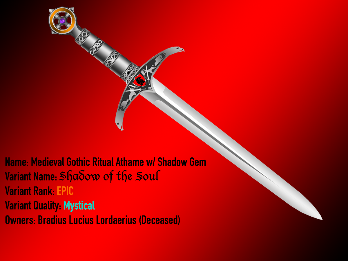 Gothic Athame