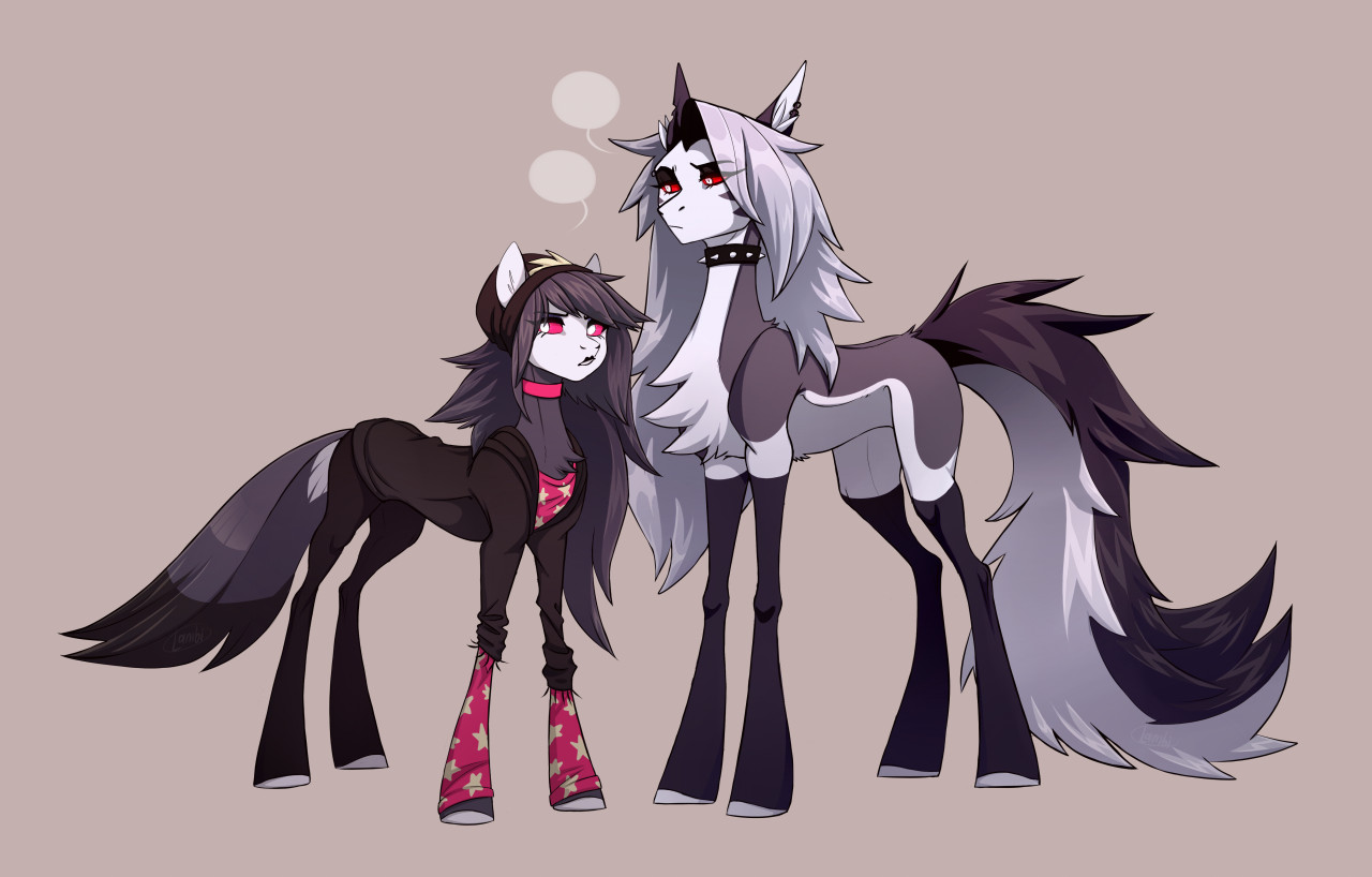 Loona and Octavia by The1AN1 -- Fur Affinity [dot] net