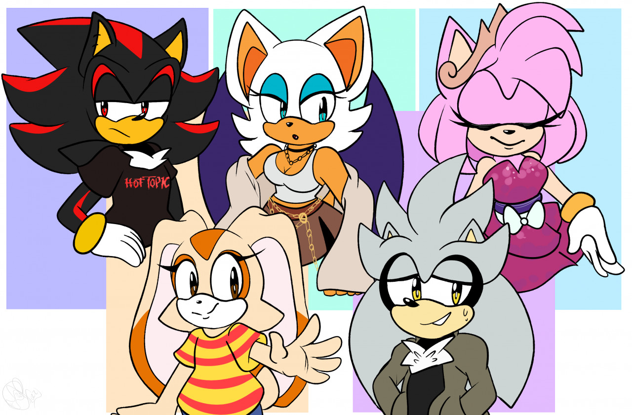 all sonic characters