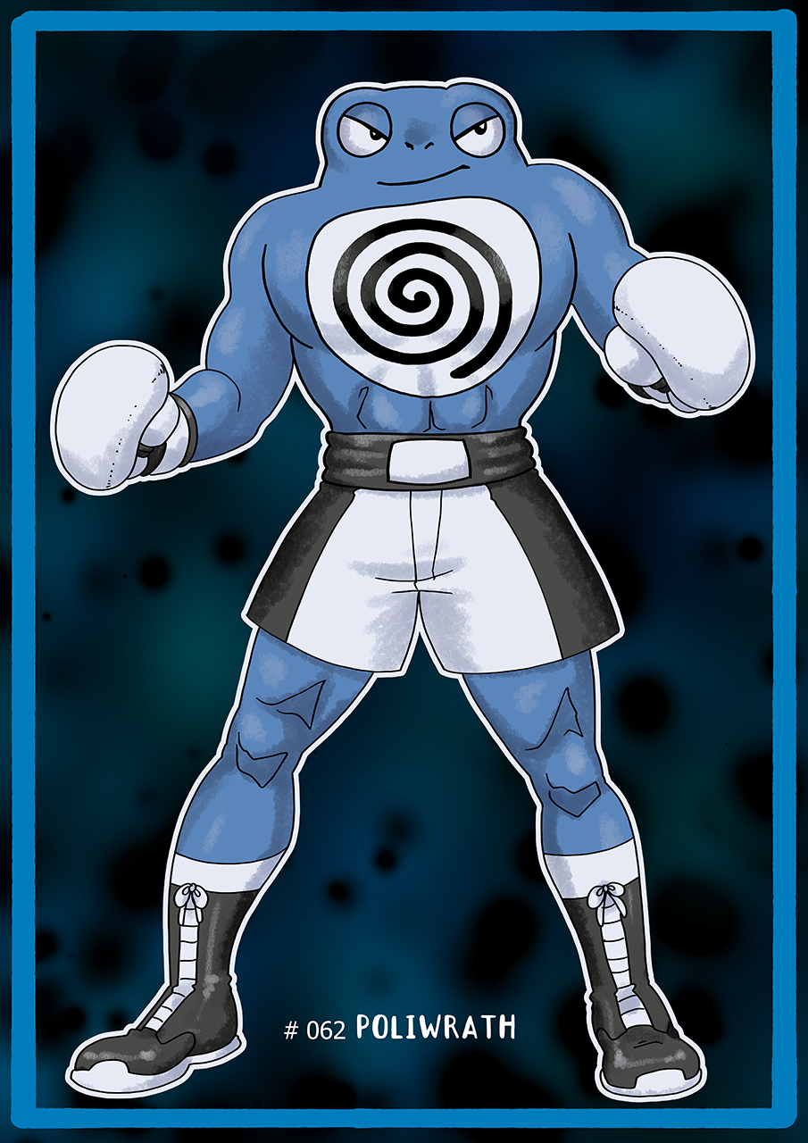 Poliwrath mouth