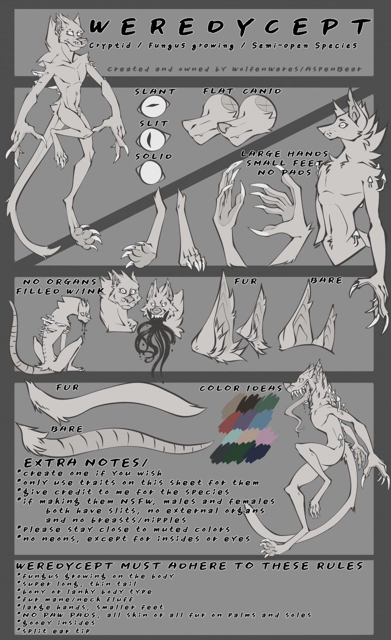 Weredycept semi-open species by TheAutumnMoon -- Fur Affinity [dot] net