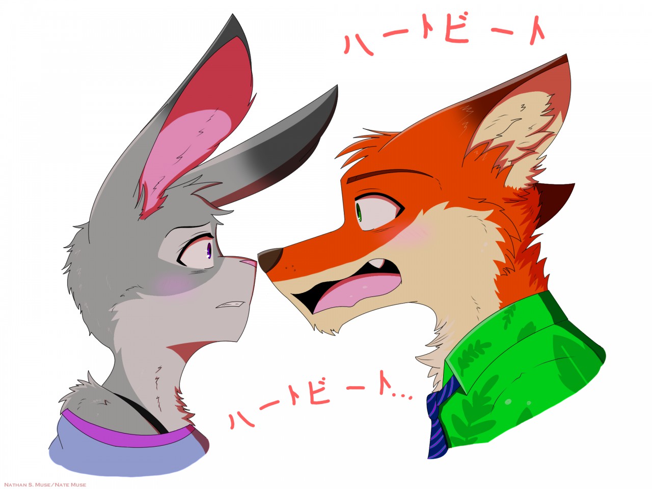 Judy X Nick by TheAwesomeFoxGuy -- Fur Affinity [dot] net