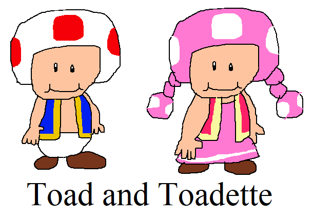 toadette and toad