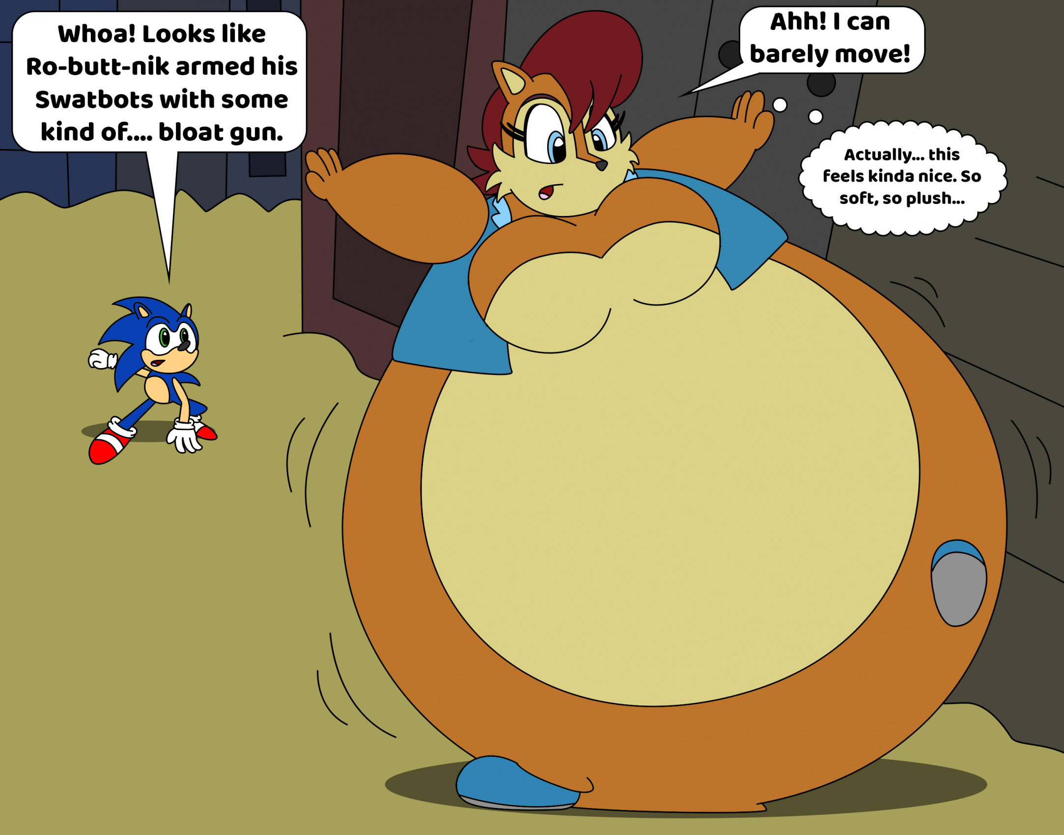 Sally the Bloated Chipmunk