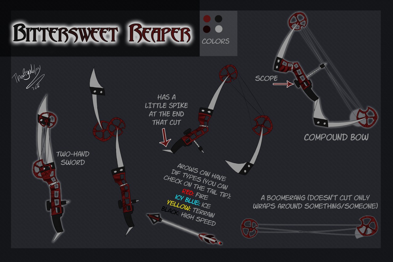 Bittersweet Reaper Orkide Weapon Ref By Thebigwolflion Fur Affinity Dot Net