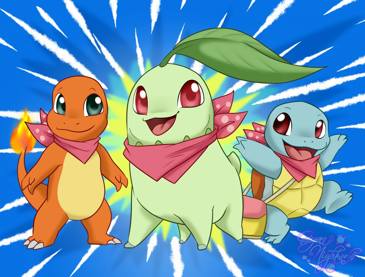 Go Getters Club and their pokemon by brunotsu on DeviantArt