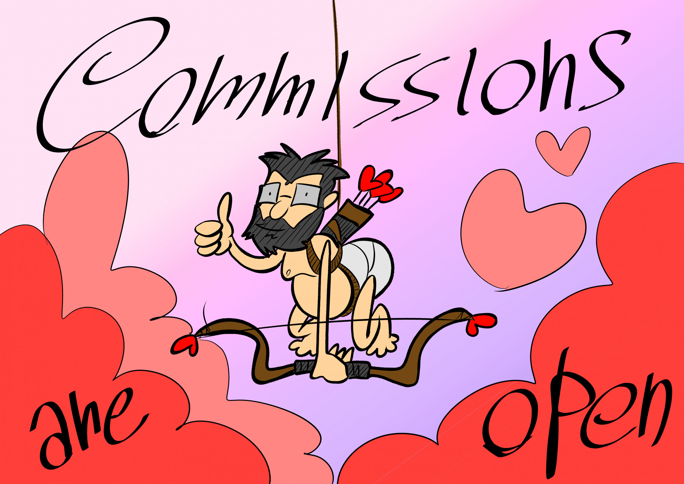 February's commissions are open