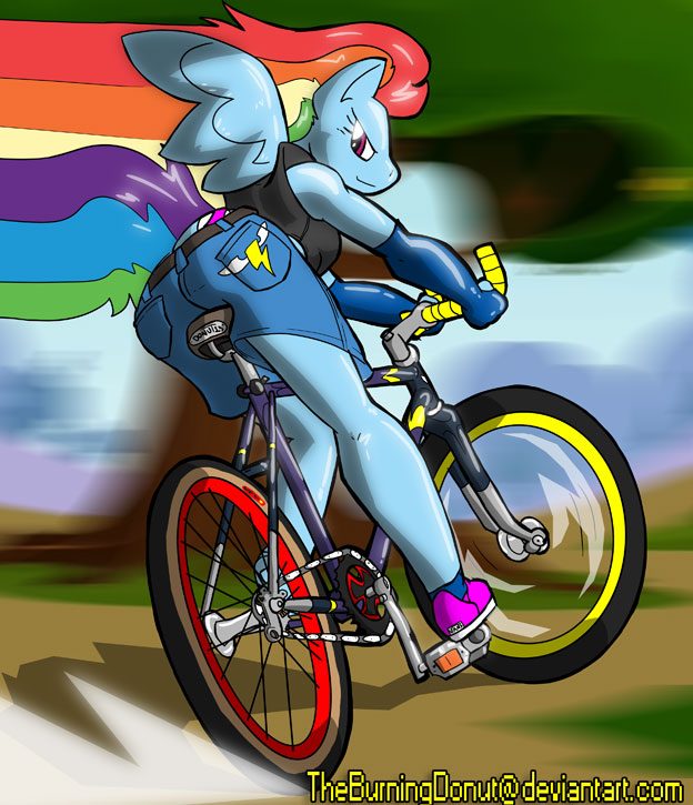 Rainbow dash cheap bike