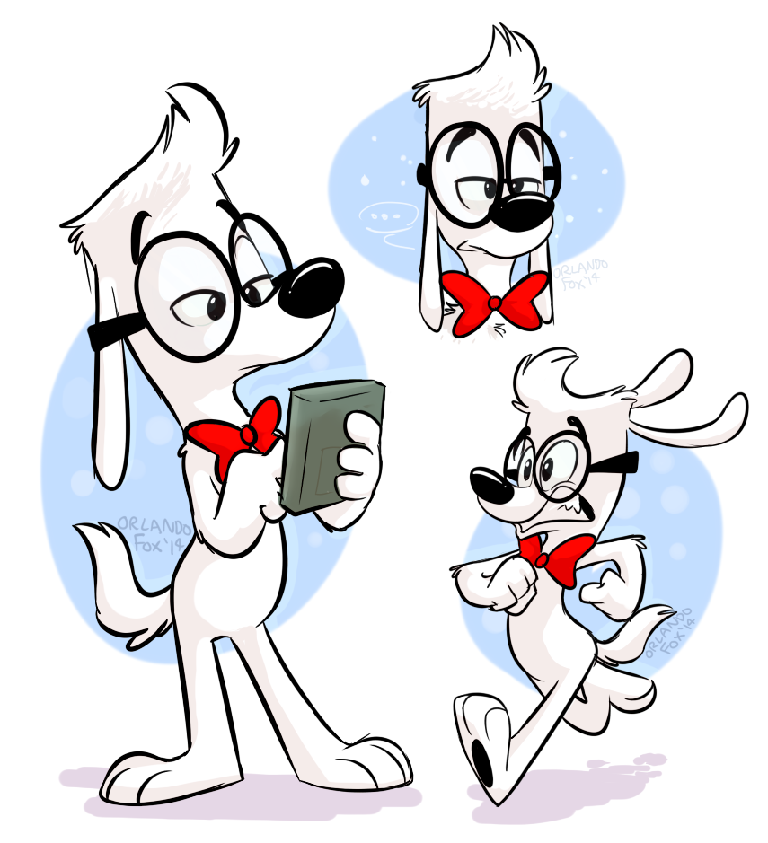Mr. Peabody Doodles. 