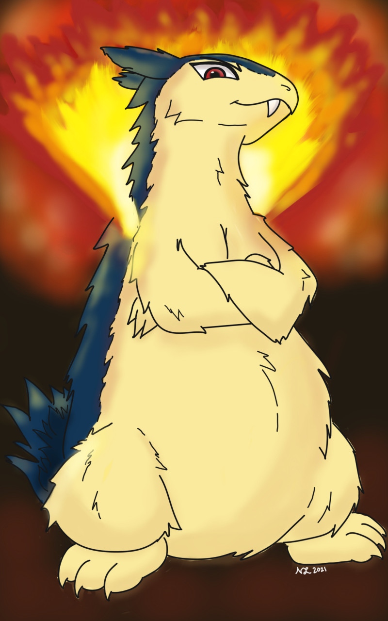 Cute typhlosion