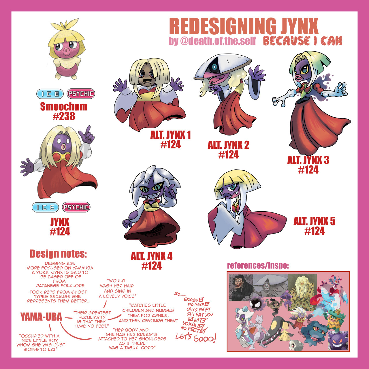 Redesigning Jynx by TheDragonapothecary -- Fur Affinity [dot] net