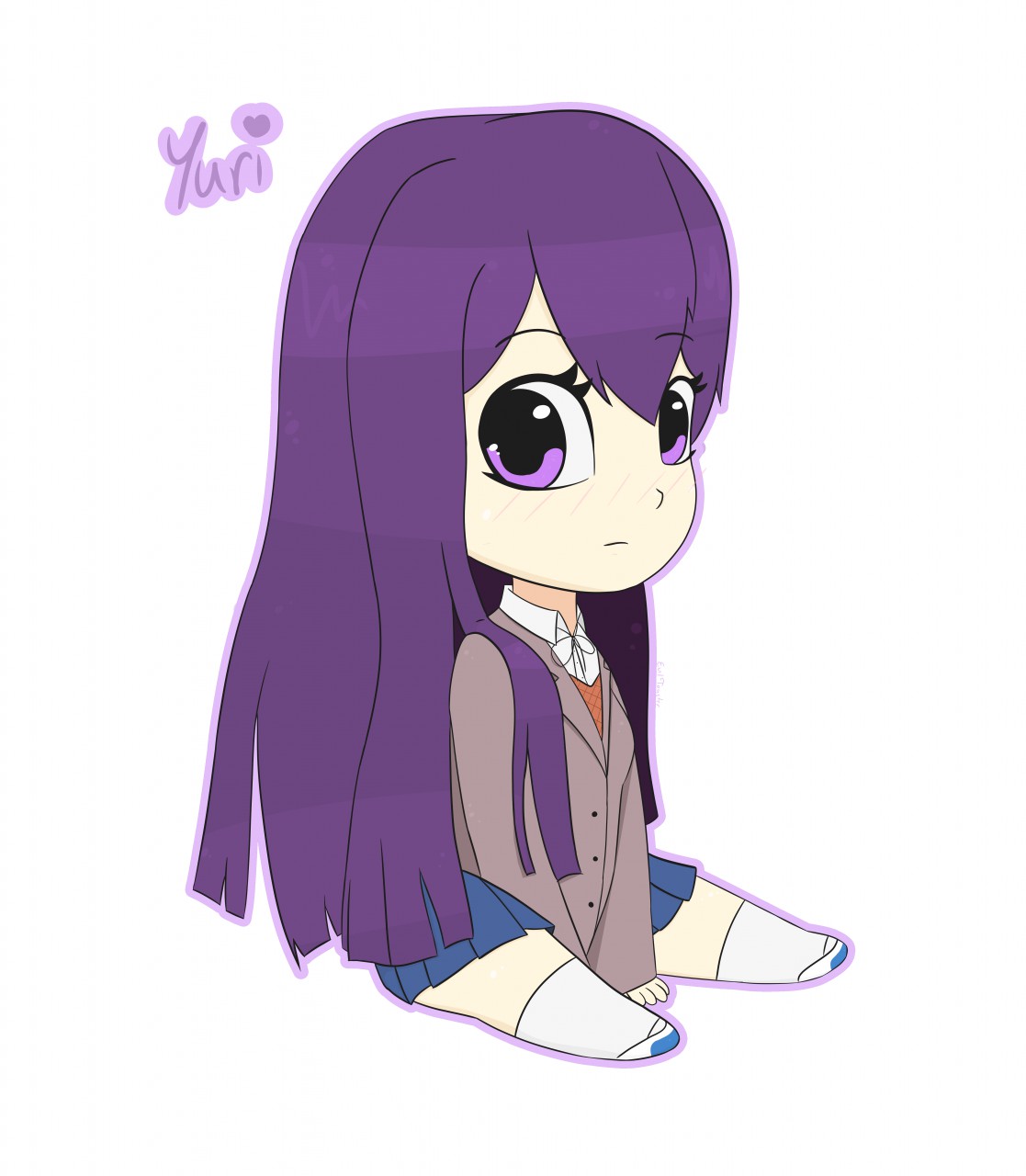 Doki Doki Literature Club! Yuri Chibi Game, Doki doki literature