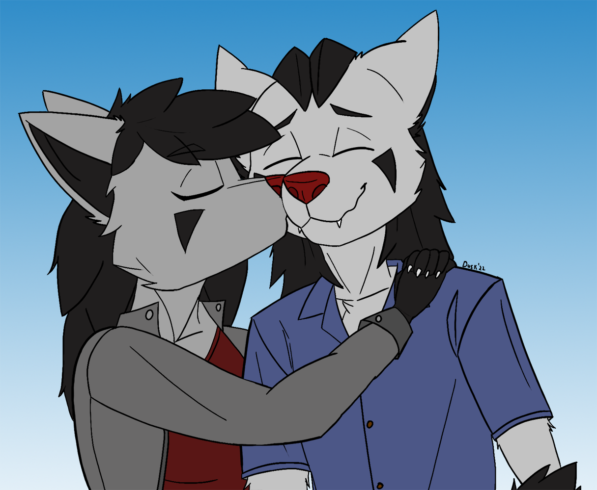 A Little Peck by TheDuskFall -- Fur Affinity [dot] net