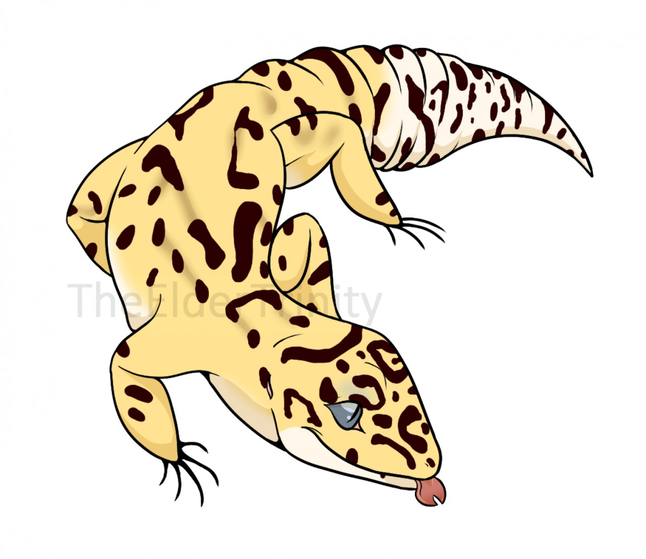 Leopard best sale gecko decal