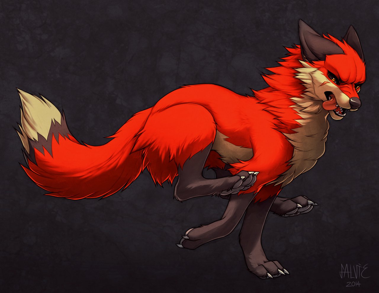 Scar artwork #2 The Quick Red by The_Evil_Fox -- Fur Affinity [dot] net