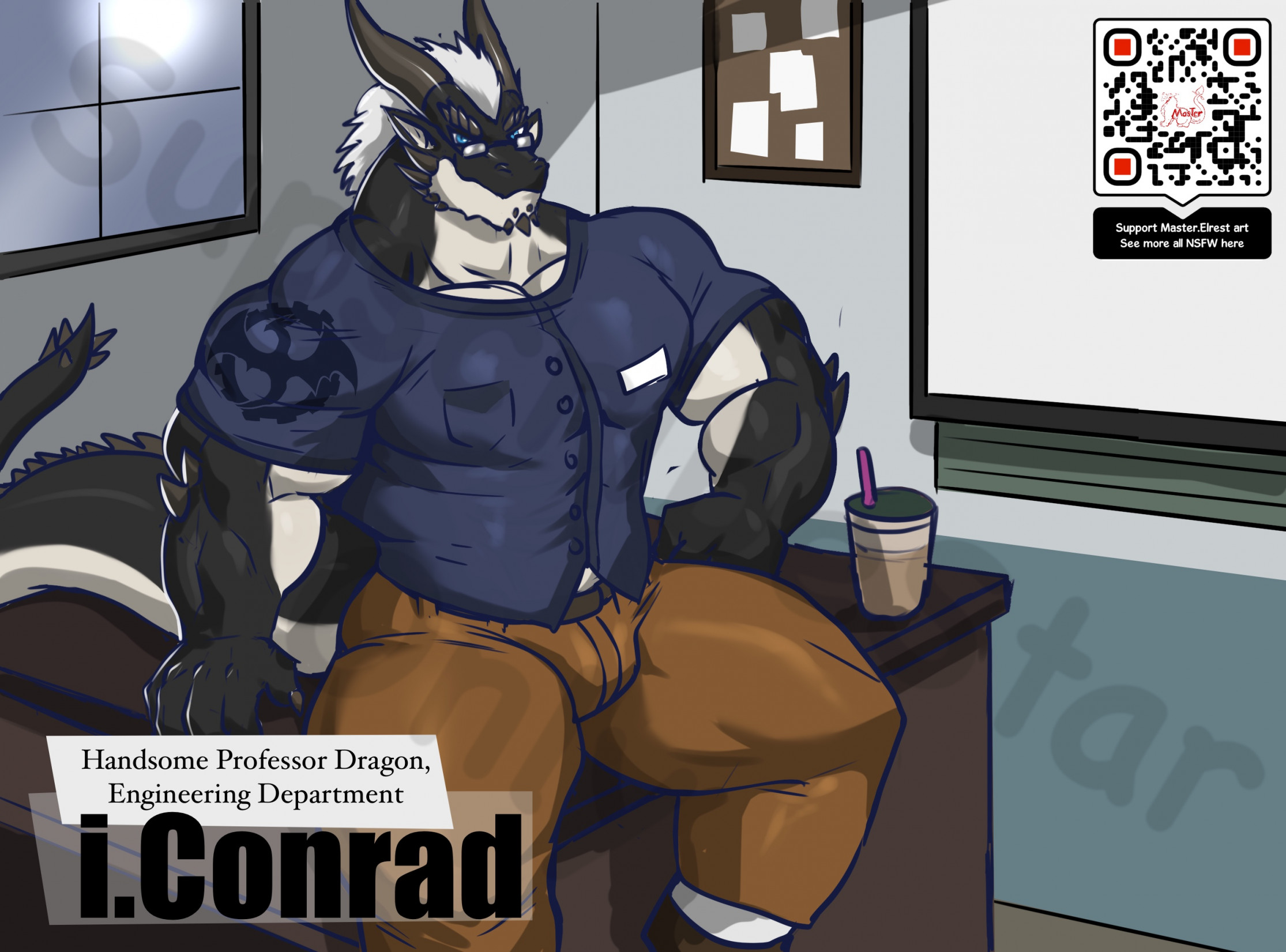 Handsome Professor Dragon i.Conrad