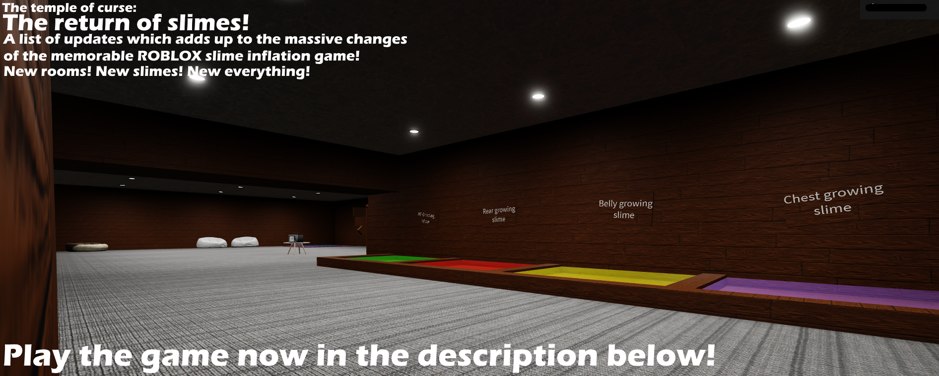 Roblox Gameplay and Scripting — The GIANT Room