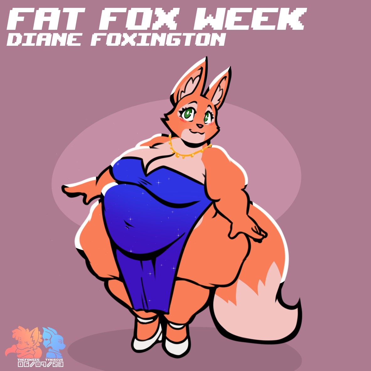 Fat Fox Week: Diane Foxington by TheFoxBro -- Fur Affinity [dot] net