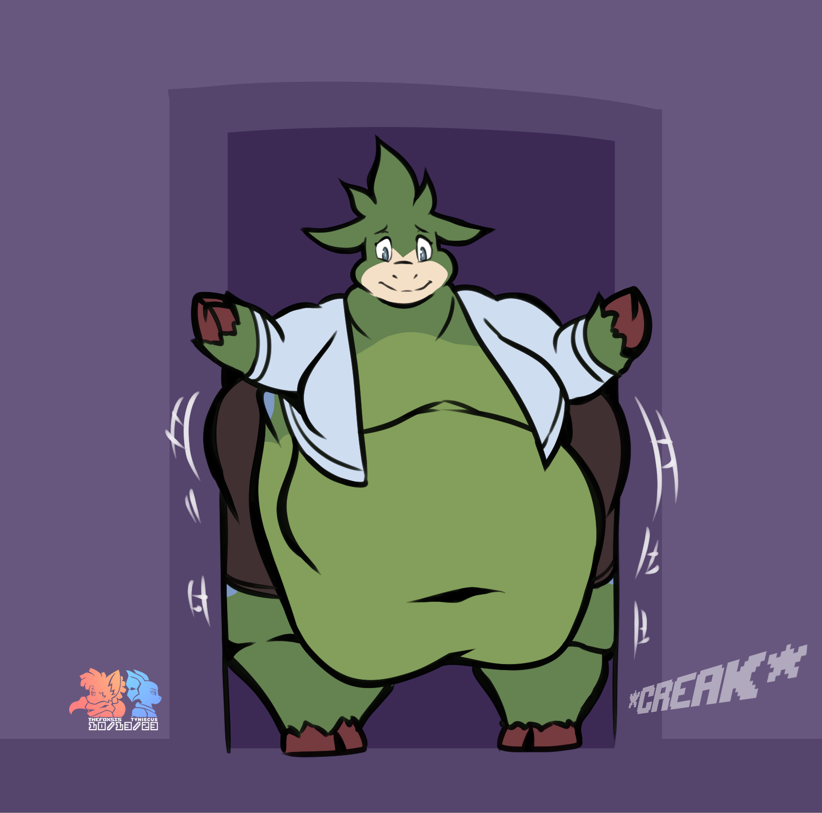 Eyes doors is he fat? by Elwaza44 -- Fur Affinity [dot] net