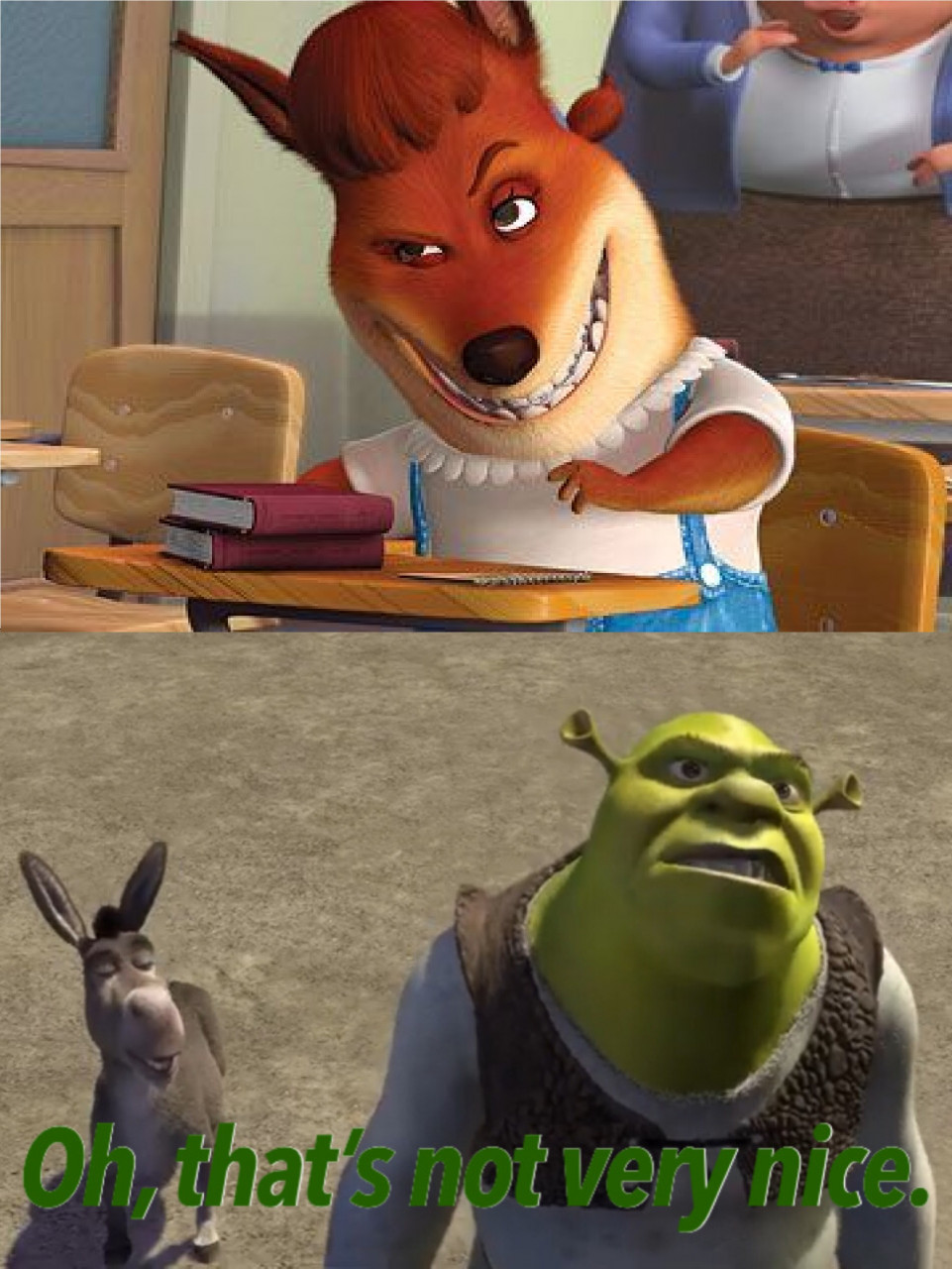 SHREK Y U DO DIS  Shrek memes, Cartoon memes, Cute memes