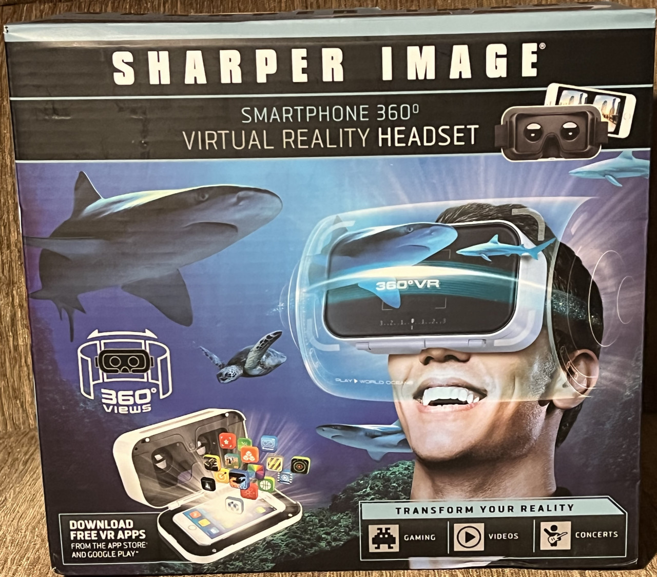 Sharper image hot sale vr headset apps