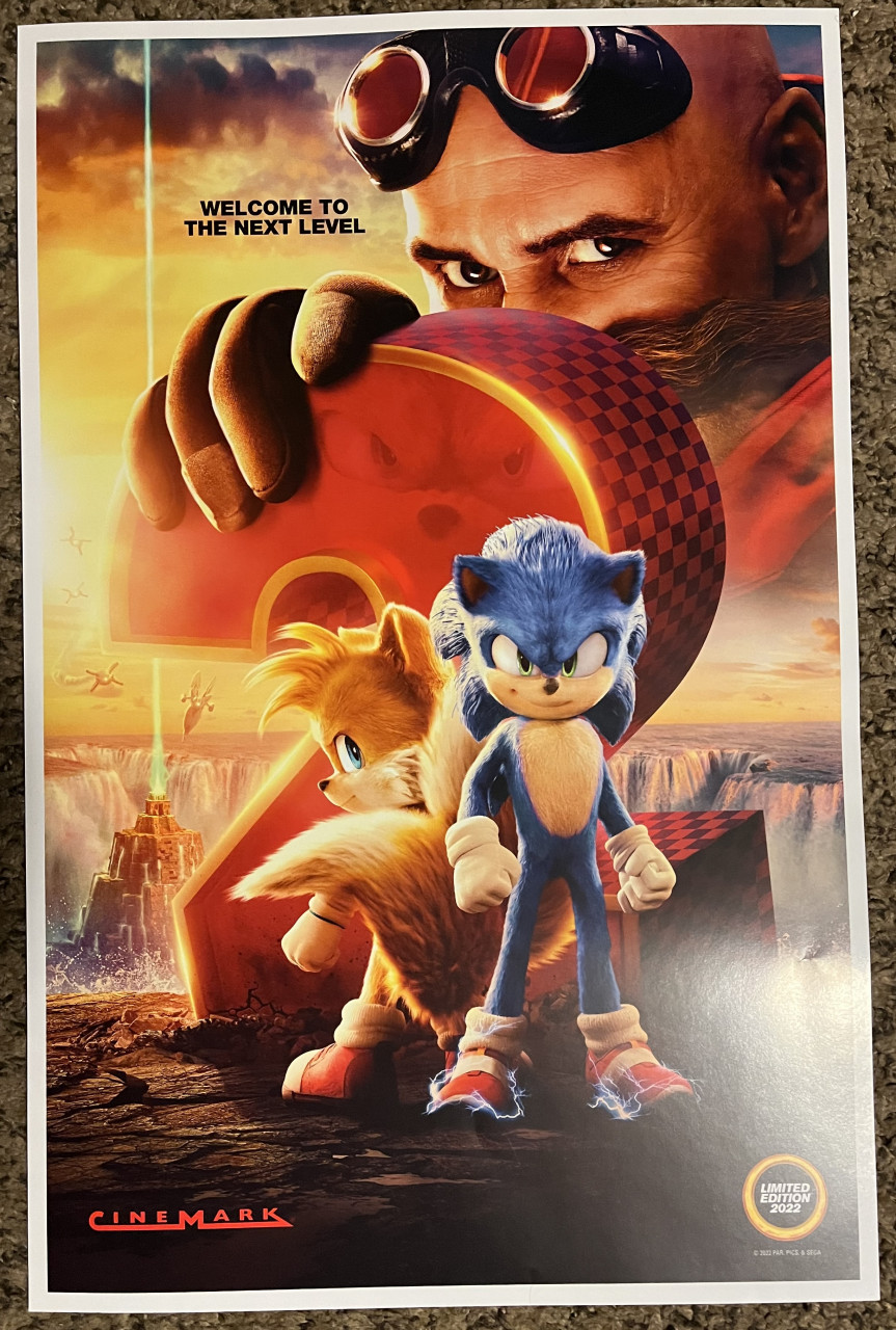  Sonic The Hedgehog Poster