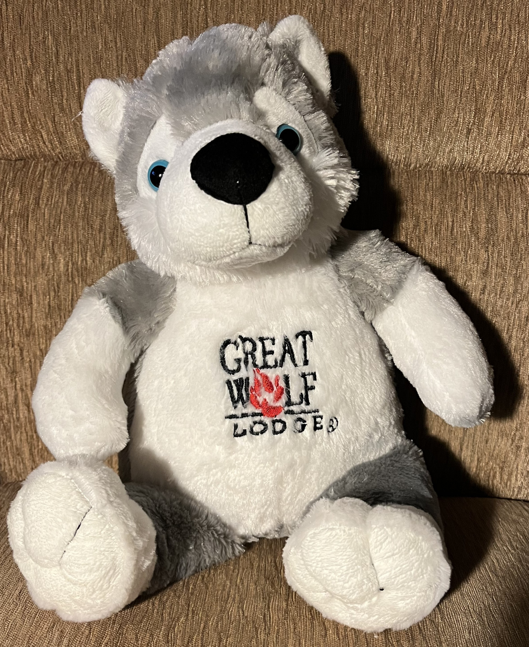 The Great Wolf Lodge Chubby Wolf Plush Toy by TheFoxPrince11