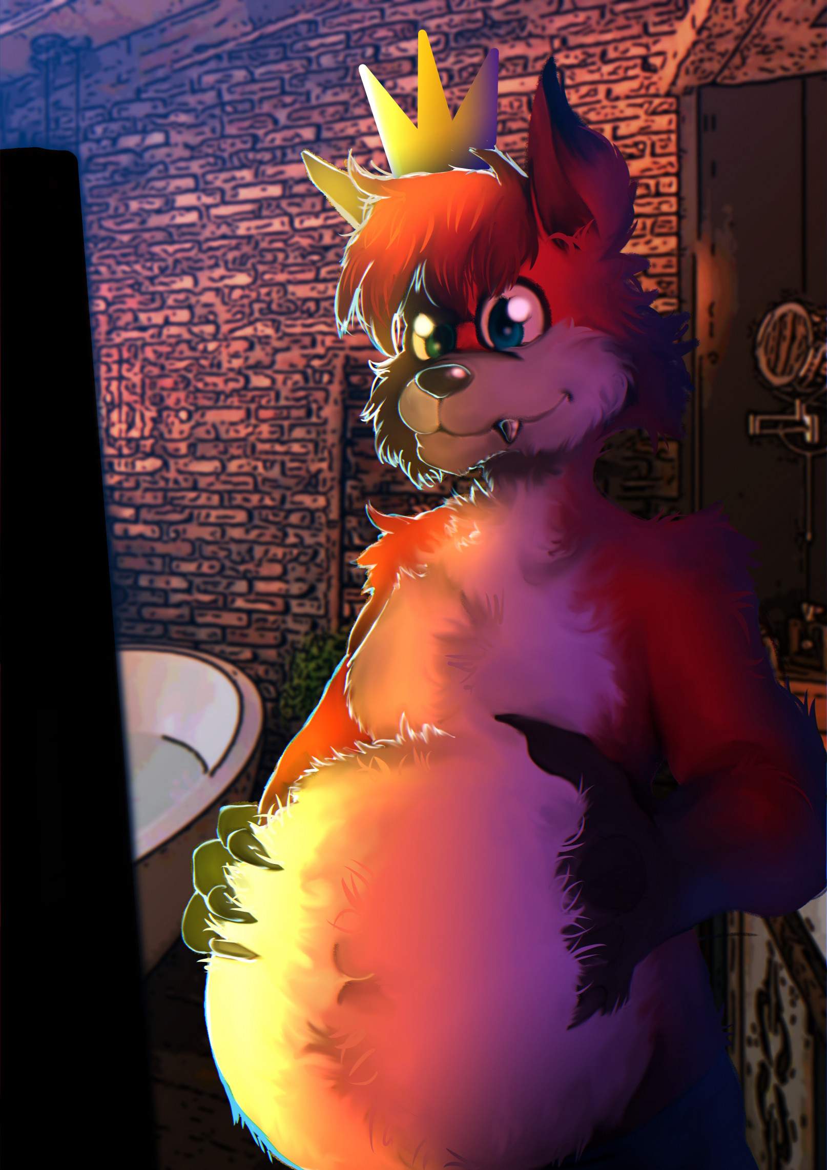 Plumptime Foxy by MrNobodyCares -- Fur Affinity [dot] net