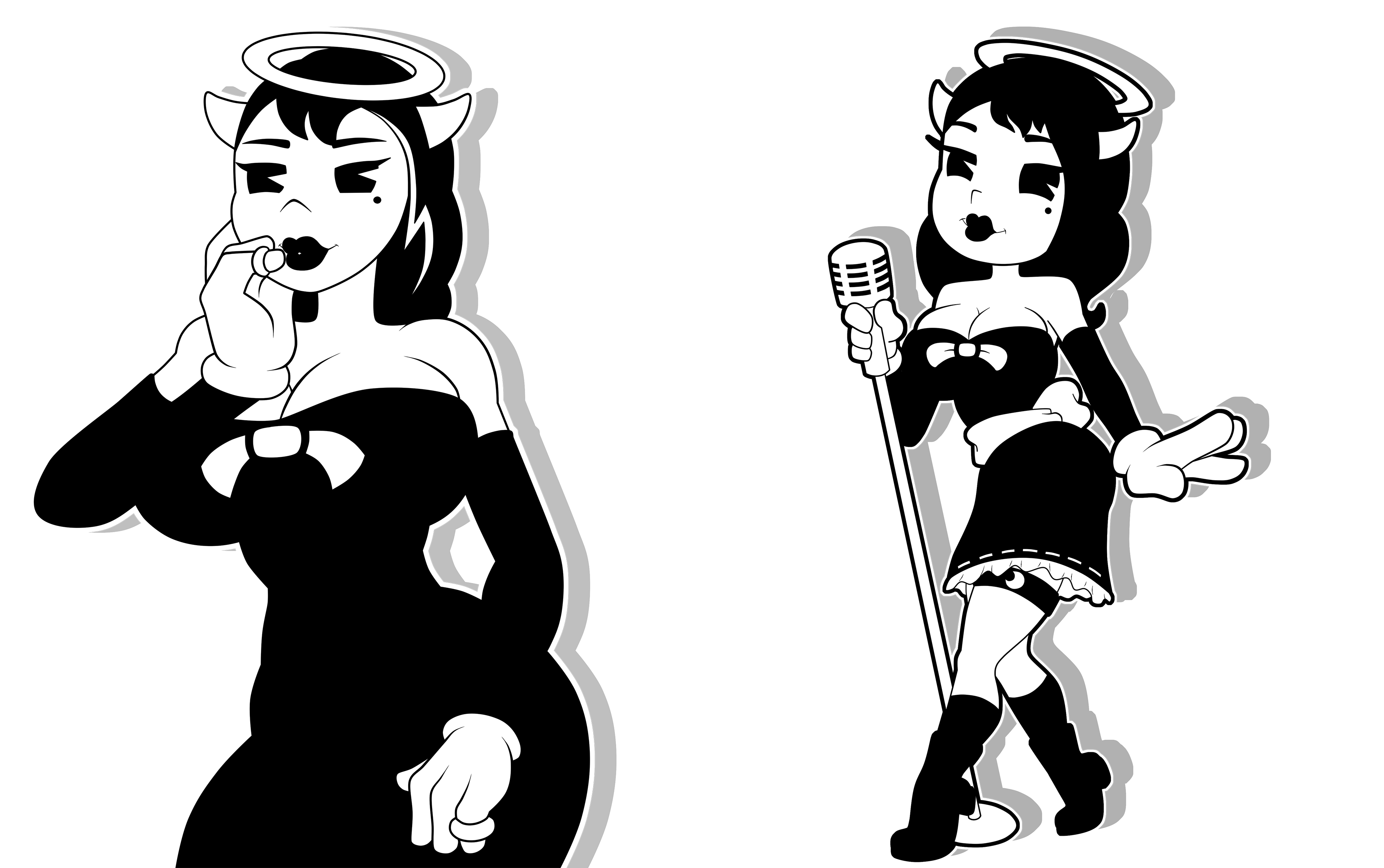 Элис Энджел. Bendy and the Ink Machine Алиса. Bendy and the Ink Machine Alice Angel. Элис Энджел из БЕНДИ 18.