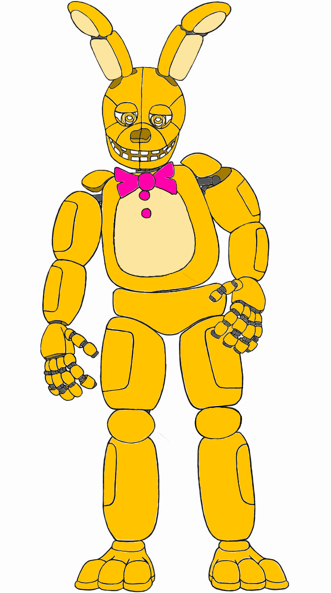 Finished Springbonnie by TheGlitched -- Fur Affinity [dot] net